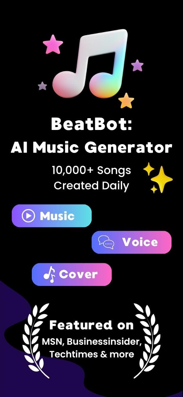 Beatbot AI Music Generator app screenshot 1